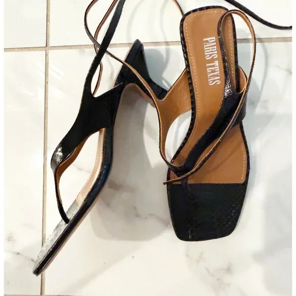 Paris Texas Portofino 55mm leather sandals 37.5EU | 7.5 US - Picture 2 of 7